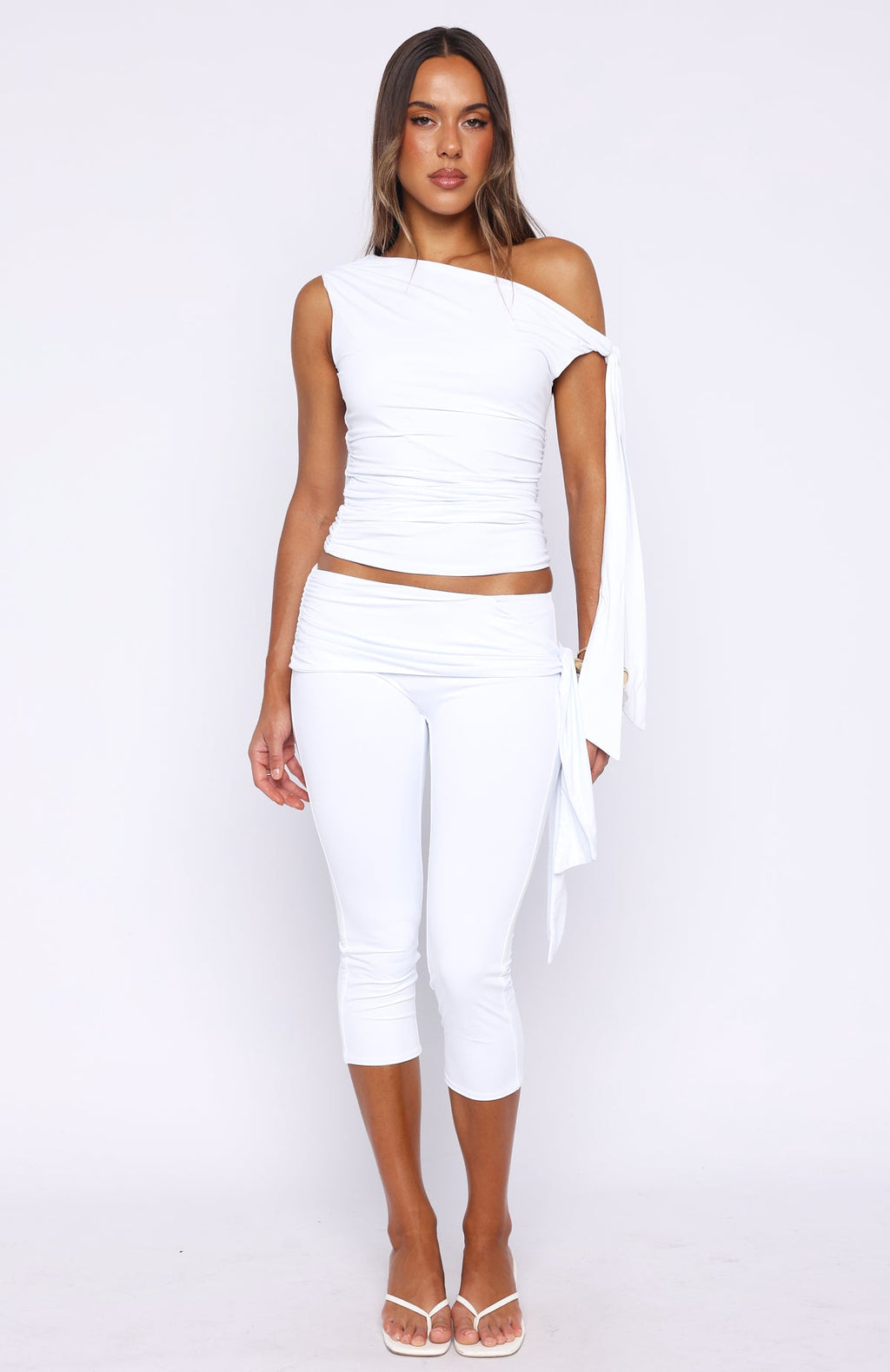 Fade Away With Me Top White