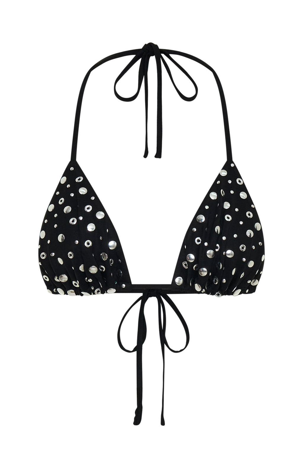 Festival Feels Embellished Top Black