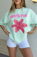 Got That Glow Oversized Tee Mint