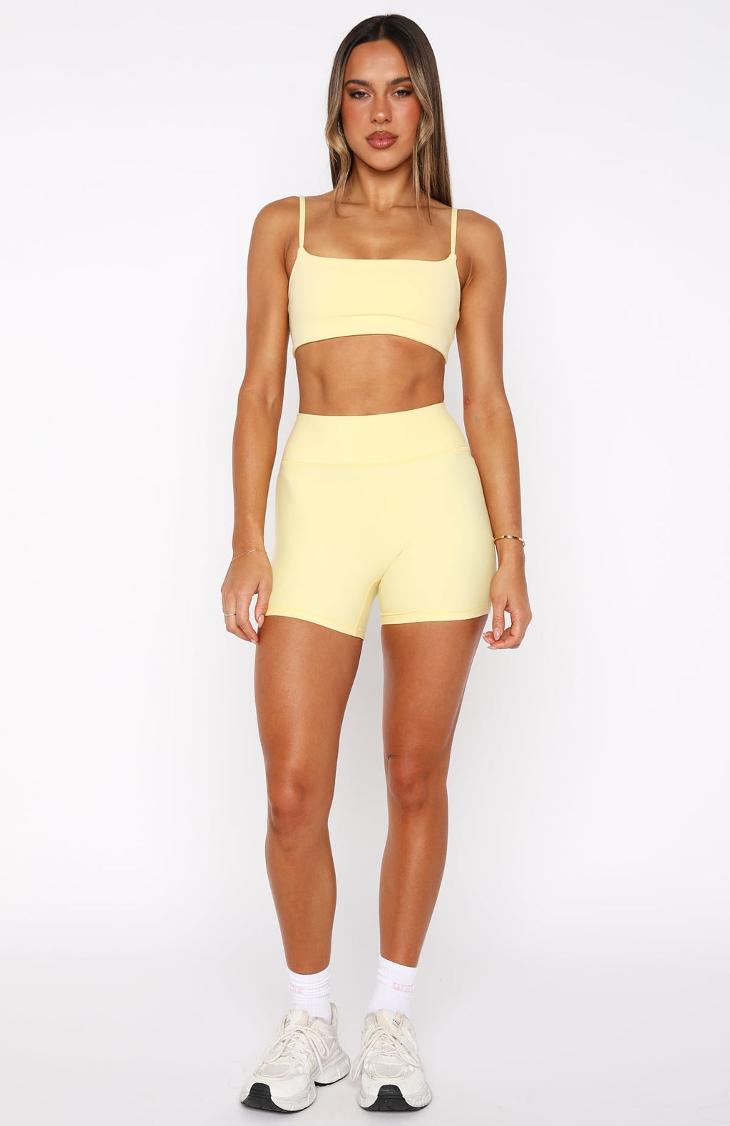 Keep Up High Waisted Shorts 4 Honey